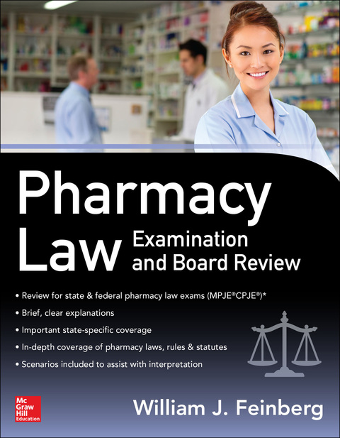Cover image for book Pharmacy Law Examination and Board Review