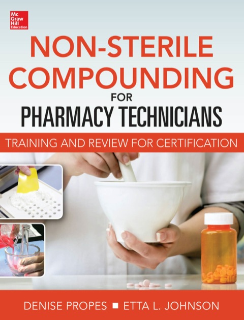 Cover image for book Non-Sterile for Pharm Techs-Text and Certification Review