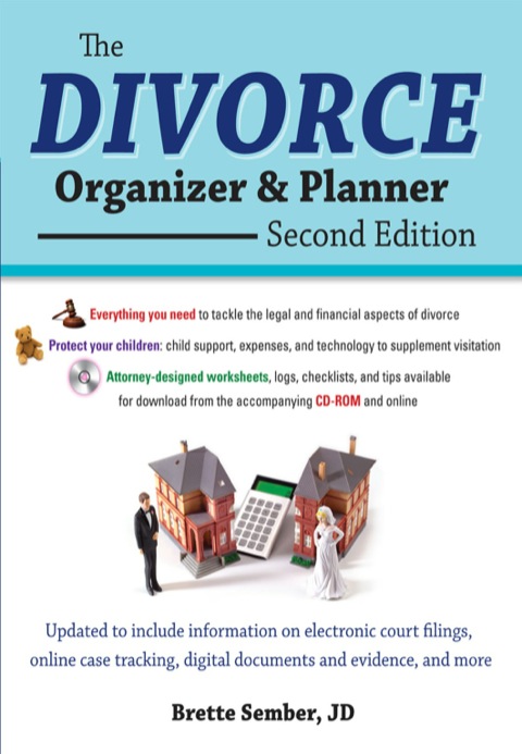 Cover image for book The Divorce Organizer and Planner