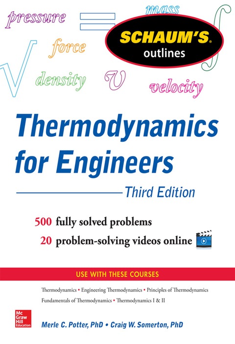 Cover image for book Schaum’s Outline of Thermodynamics for Engineers, 3rd Edition