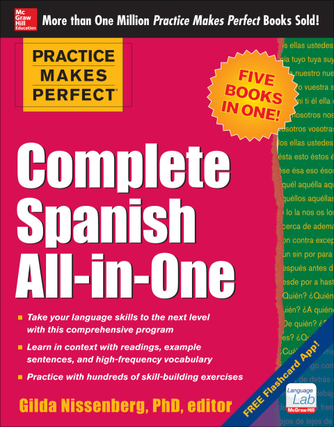 Cover image for book Practice Makes Perfect: Complete Spanish All-in-One