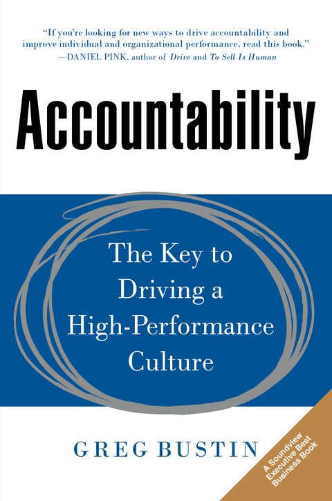 Cover image for book Accountability: The Key to Driving a High-Performance Culture