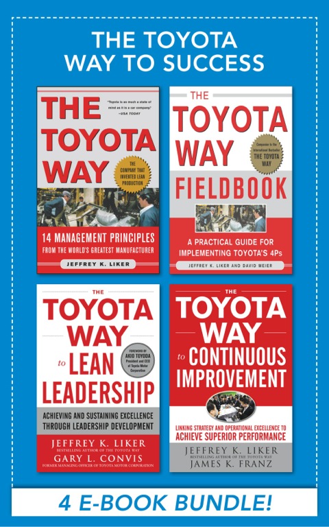 Cover image for book The Toyota Way to Success EBOOK BUNDLE