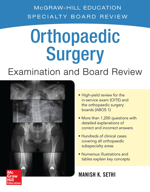 Cover image for book Orthopaedic Surgery Examination and Board Review