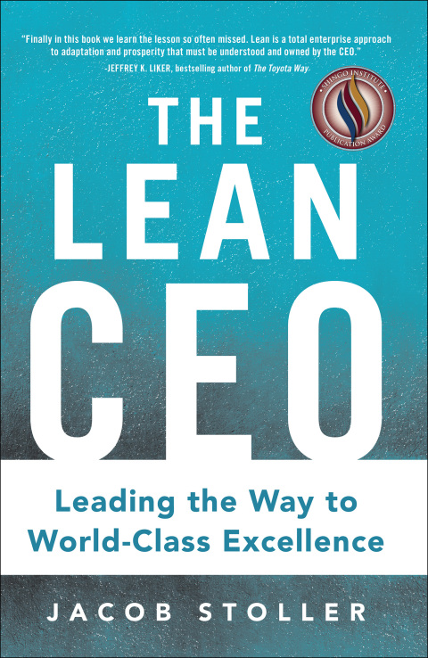 Cover image for book The Lean CEO (PB)