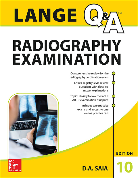 Cover image for book LANGE Q&A Radiography Examination, Tenth Edition