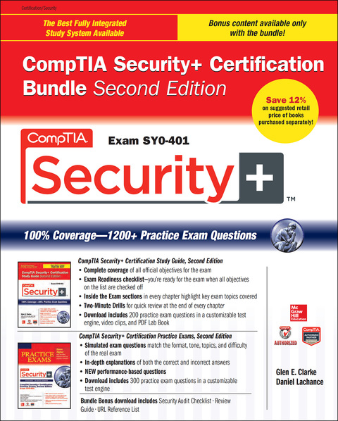 Cover image for book CompTIA Security+ Certification Bundle, Second Edition (Exam SY0-401)