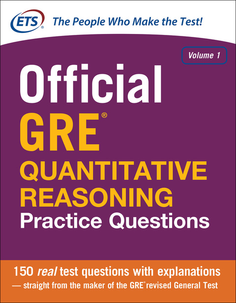 Cover image for book Official GRE Quantitative Reasoning Practice Questions