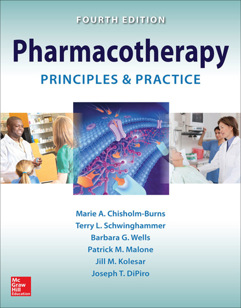 Cover image for book Pharmacotherapy Principles and Practice