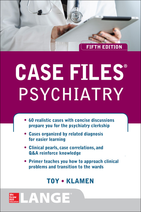 Cover image for book Case Files Psychiatry, Fifth Edition