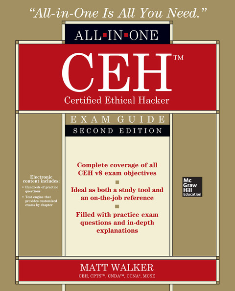 Cover image for book CEH Certified Ethical Hacker All-in-One Exam Guide