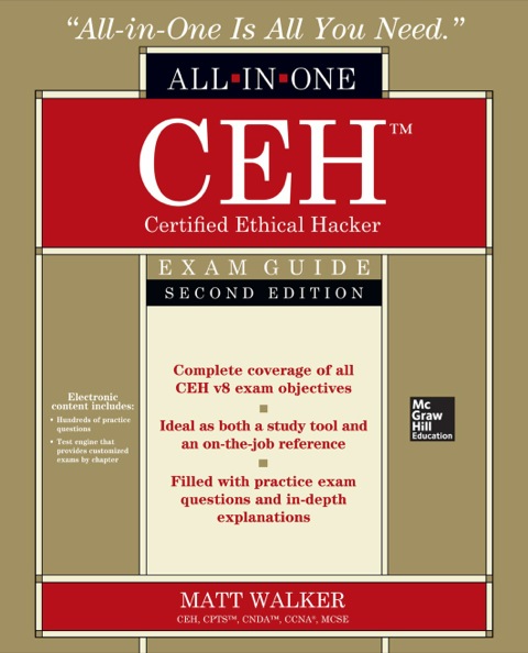Cover image for book CEH Certified Ethical Hacker All-in-One Exam Guide