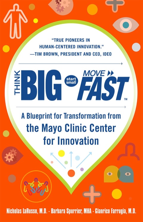Cover image for book Think Big, Start Small, Move Fast: A Blueprint for Transformation from the Mayo Clinic Center for Innovation