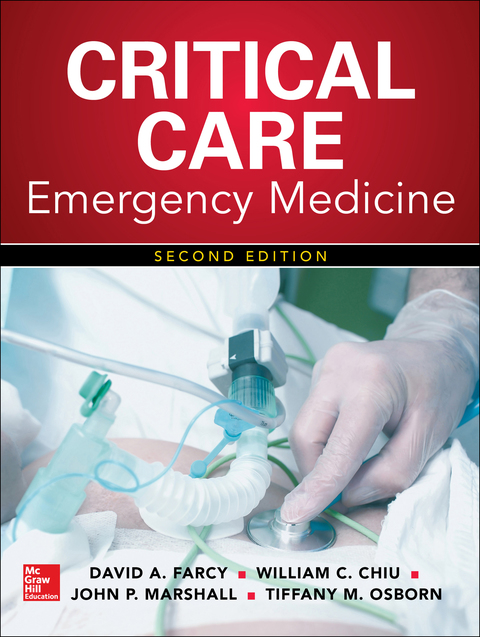 Cover image for book Critical Care Emergency Medicine, Second Edition