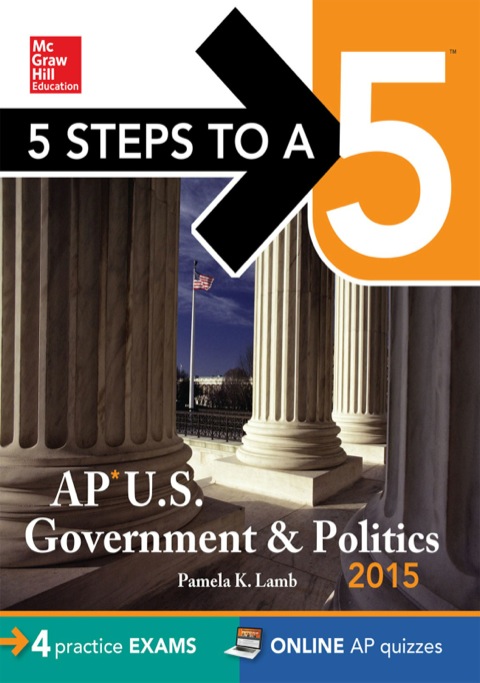 Cover image for book 5 Steps to a 5 AP US Government and Politics, 2015 Edition