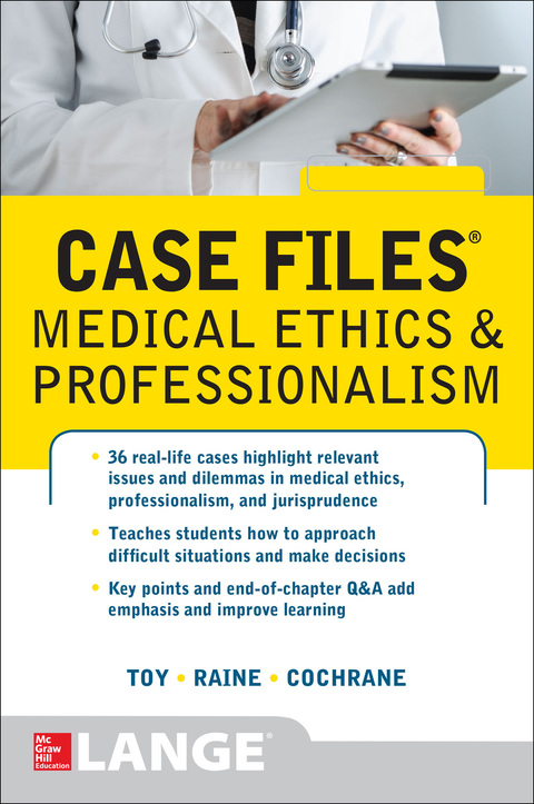 Cover image for book Case Files Medical Ethics and Professionalism