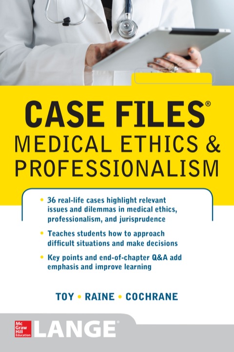 Cover image for book Case Files Medical Ethics and Professionalism