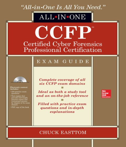 Cover image for book CCFP Certified Cyber Forensics Professional All-in-One Exam Guide