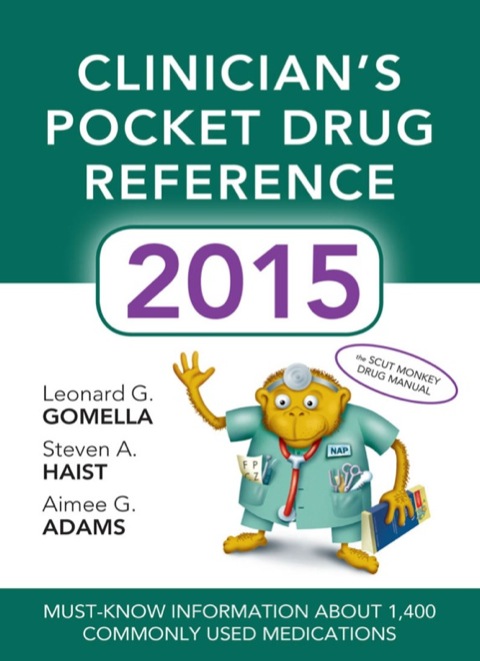 Cover image for book Clinicians Pocket Drug Reference 2015