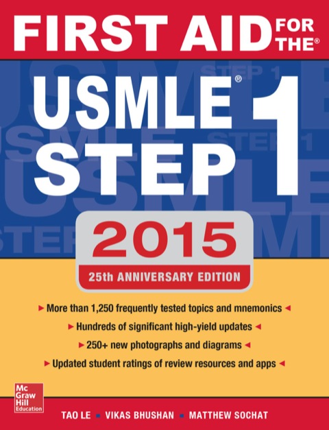 Cover image for book First Aid for the USMLE Step 1 2015