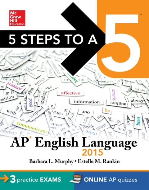 Cover image for book 5 Steps to a 5 AP English Language, 2015 Edition