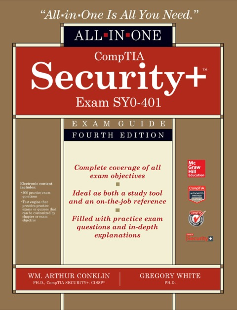 Cover image for book CompTIA Security+ All-in-One Exam Guide (Exam SY0-401)