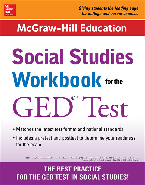 Cover image for book McGraw-Hill Education Social Studies Workbook for the GED Test