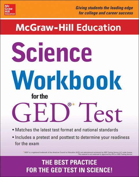 Cover image for book McGraw-Hill Education Science Workbook for the GED Test