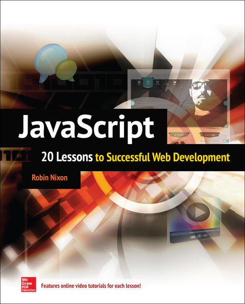 Cover image for book JavaScript: 20 Lessons to Successful Web Development