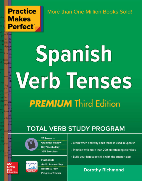 Cover image for book Practice Makes Perfect Spanish Verb Tenses (Premium Edition)