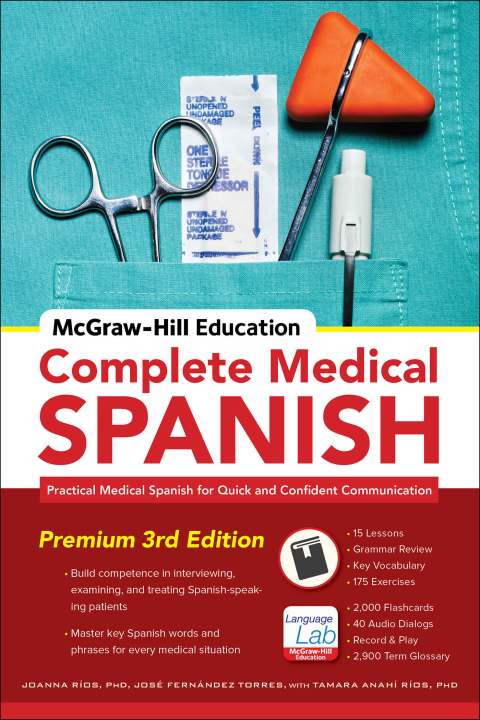 Cover image for book McGraw-Hill Education Complete Medical Spanish