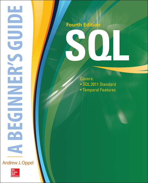 Cover image for book SQL: A Beginner's Guide, Fourth Edition
