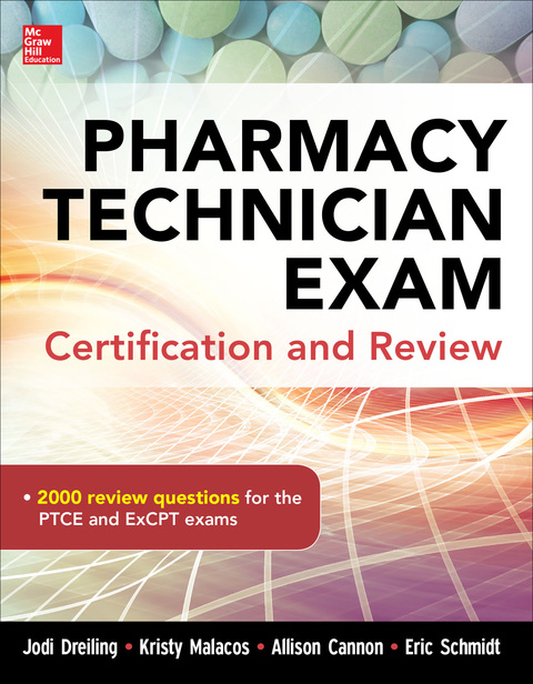Cover image for book Pharmacy Tech Exam Certification and Review