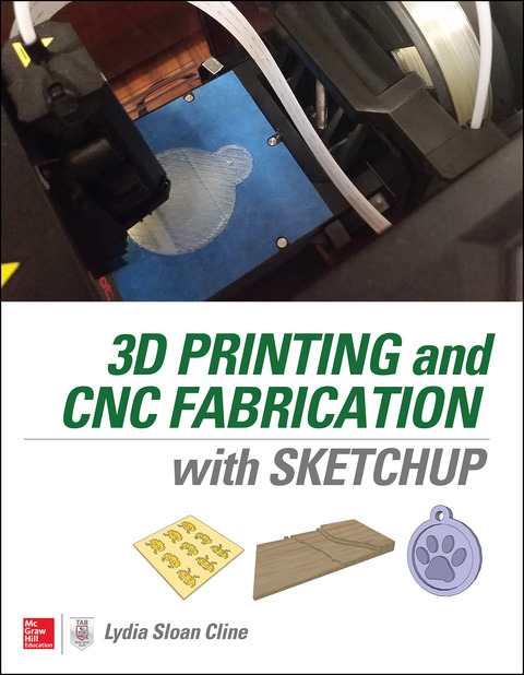 Cover image for book 3D Printing and CNC Fabrication with SketchUp