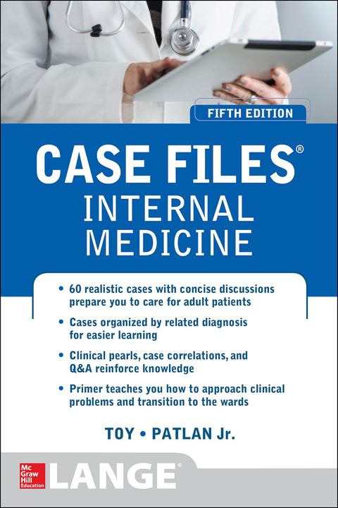 Cover image for book Case Files Internal Medicine, Fifth Edition