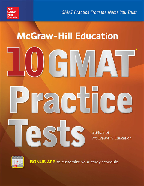 Cover image for book McGraw-Hill Education 10 GMAT Practice Tests