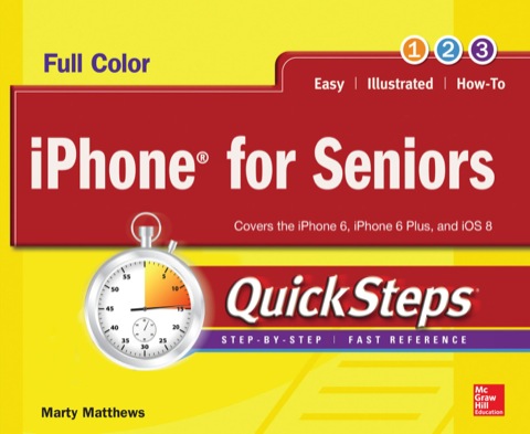 Cover image for book iPhone for Seniors QuickSteps
