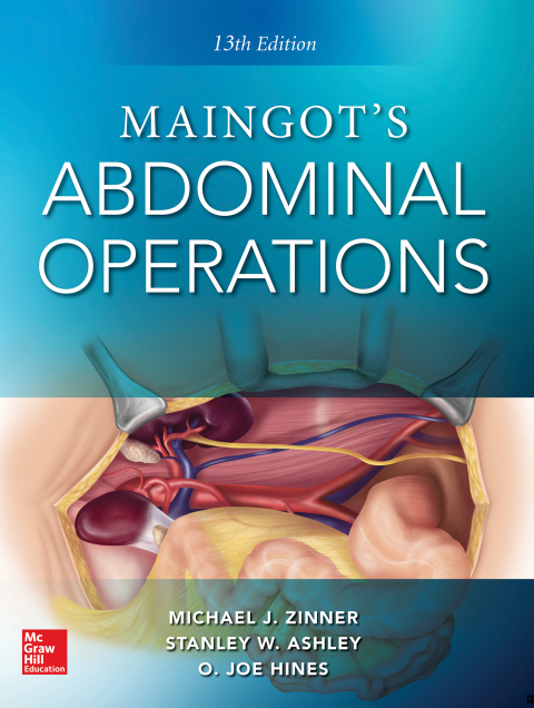 Cover image for book Maingot's Abdominal Operations. 13th edition