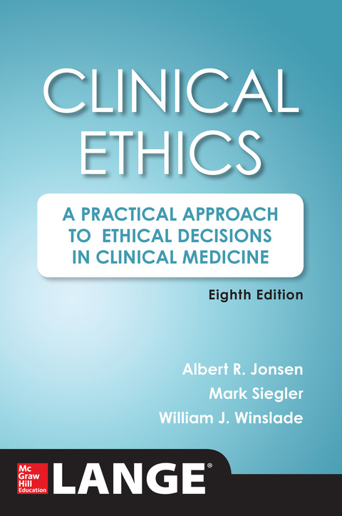 Cover image for book Clinical Ethics