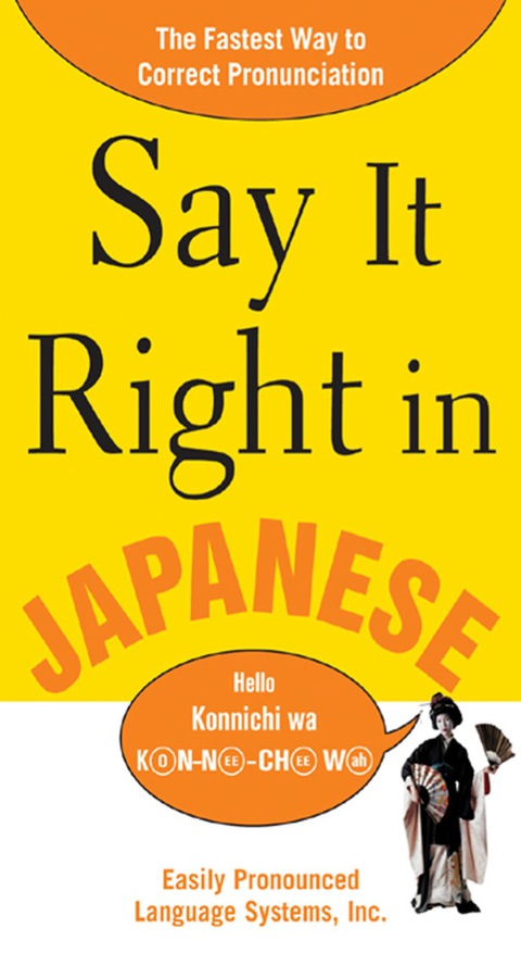 Cover image for book Say It Right in Japanese