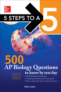 صورة الغلاف: McGraw-Hill Education 500 AP Biology Questions to Know by Test Day, 2nd edition 1st edition 9780071847520