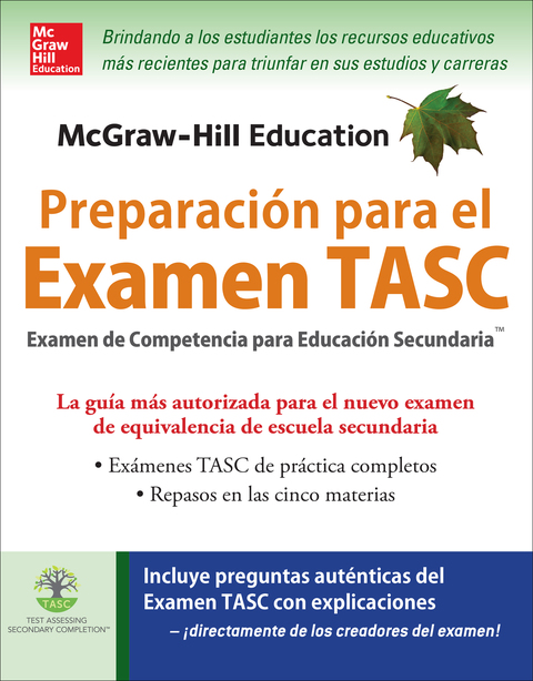 Cover image for book McGraw-Hill Education Preparación para el Examen TASC