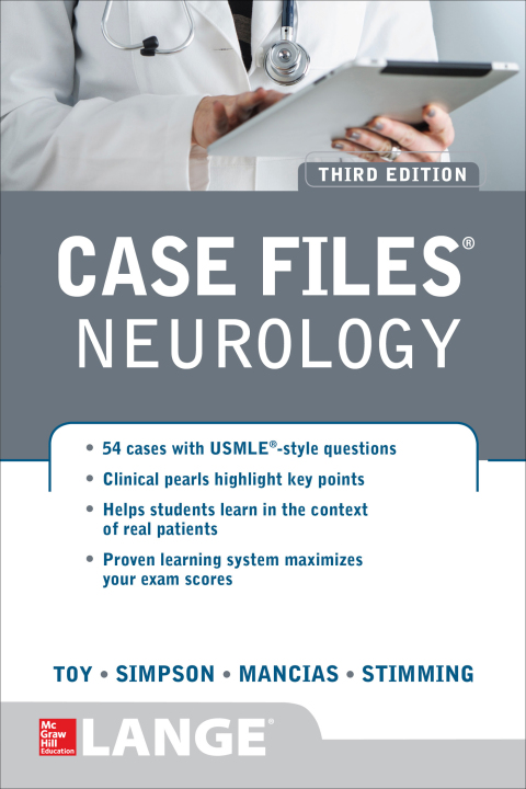 Cover image for book Case Files Neurology, Third Edition