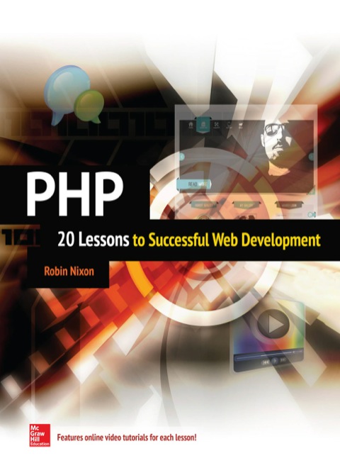 Cover image for book PHP: 20 Lessons to Successful Web Development