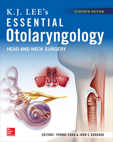 Cover image for book KJ Lee's Essential Otolaryngology, 11th edition