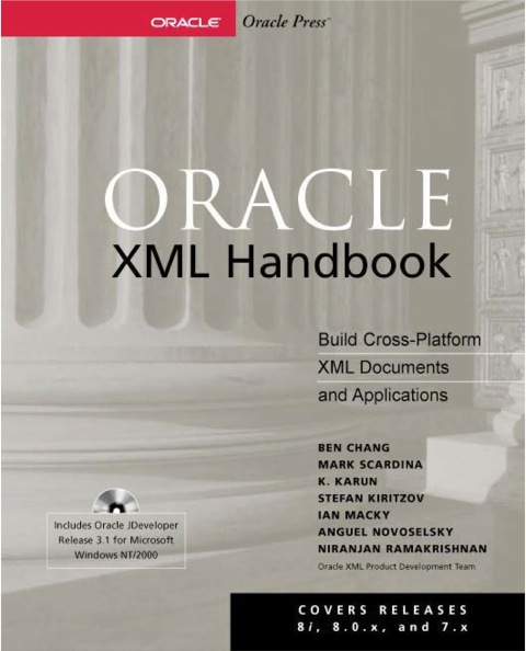 Cover image for book Oracle XML Handbook