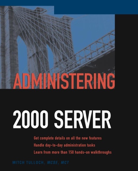 Cover image for book Administering Exchange 2000 Server
