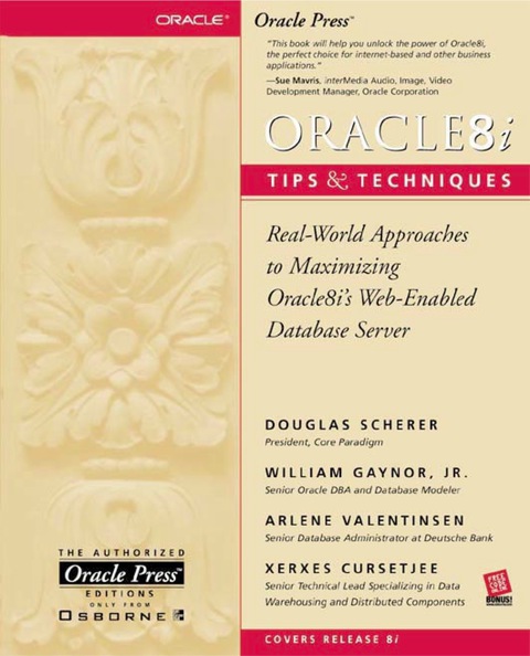 Cover image for book Oracle8i Tips & Techniques