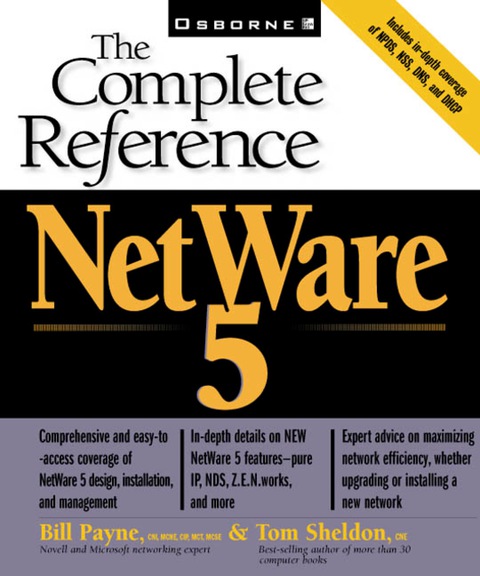 Cover image for book NetWare 5: The Complete Reference
