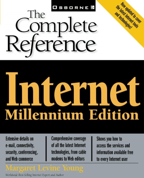Cover image for book Internet: The Complete Reference, Millennium Edition